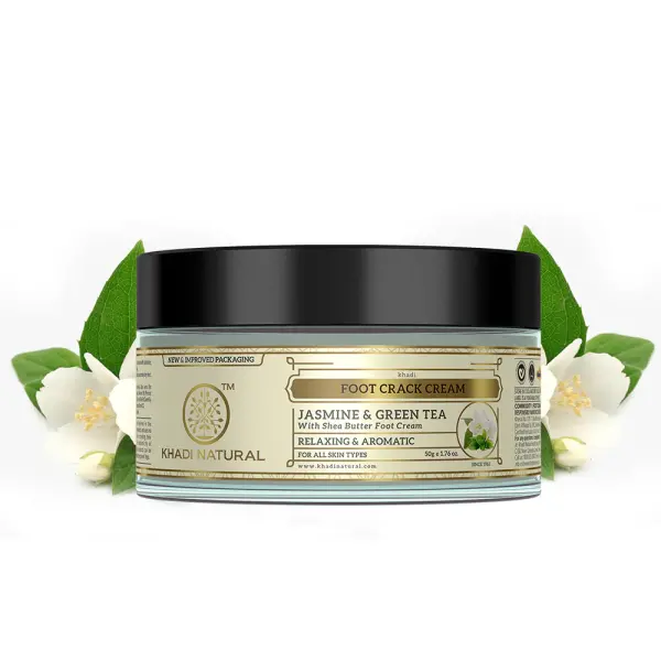 Khadi Natural Jasmine & Green Tea Herbal Foot Crack Cream