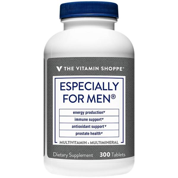 The Vitamin Shoppe Especially for Men Multivitamins Nutrients & Herbs for Men's .