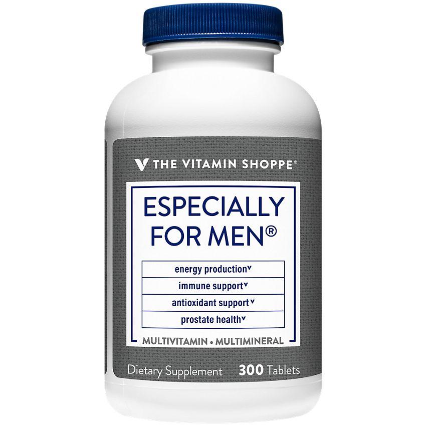 The Vitamin Shoppe Especially for Men Multivitamins Nutrients & Herbs for Men's .