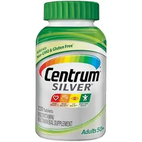 Centrum Silver Adults Multivitamin/Multimineral Supplement (220-Count Tablets)