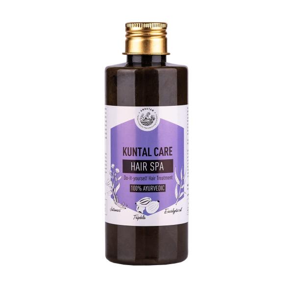 AMRUTAM Kuntal Care Hair Spa & Oil Combo Pack | Herbal Hair Care with Amla