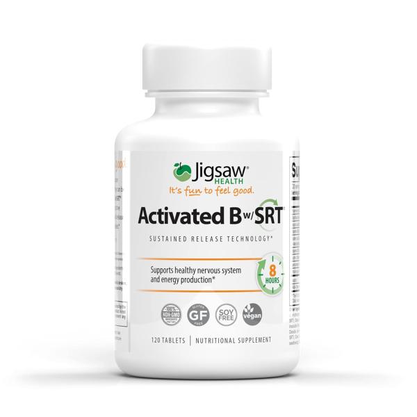 Jigsaw Health Activated B w/SRT - 120 Tablets