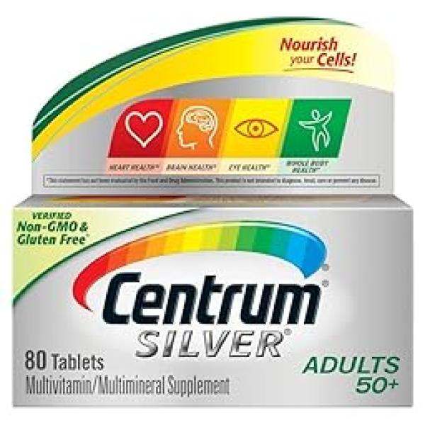 Centrum Silver Adults, 80 count