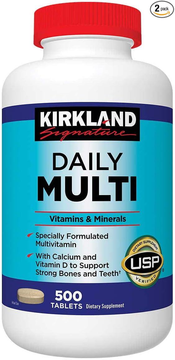 Kirkland Signature Daily Multi 500 Tablets