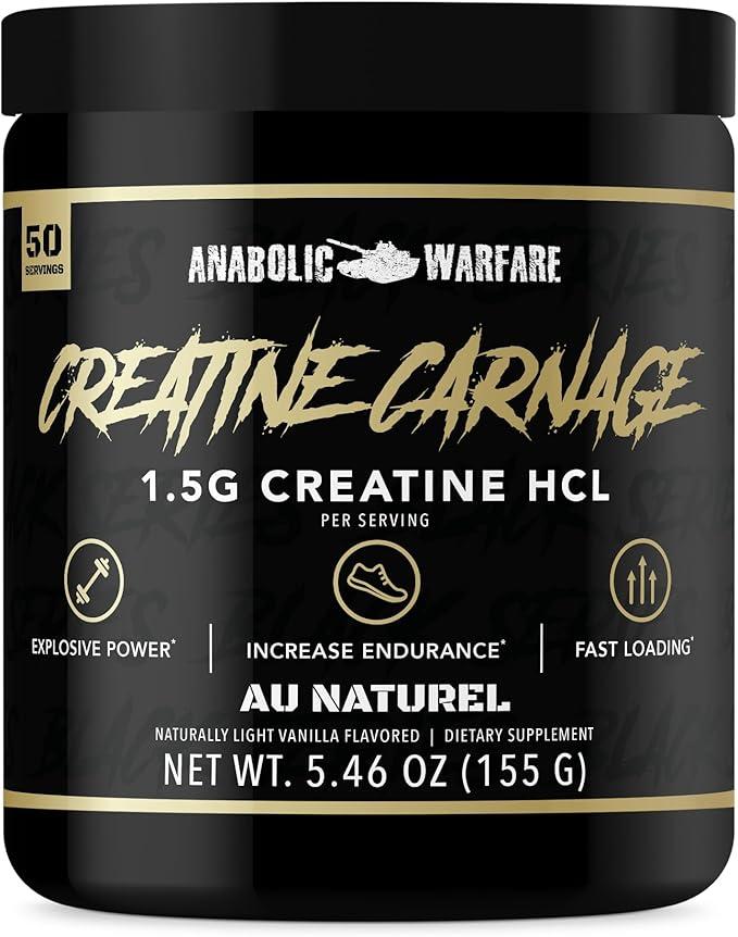 Creatine Carnage Creatine Powder by Anabolic Warfare Creatine NF