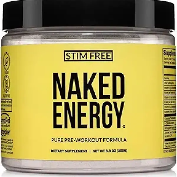 NAKED nutrition Naked Energy - Stim Free Pre Workout Caffeine Free, for Men and ...