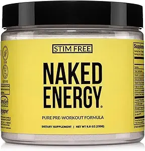 NAKED nutrition Naked Energy - Stim Free Pre Workout Caffeine Free, for Men and ...