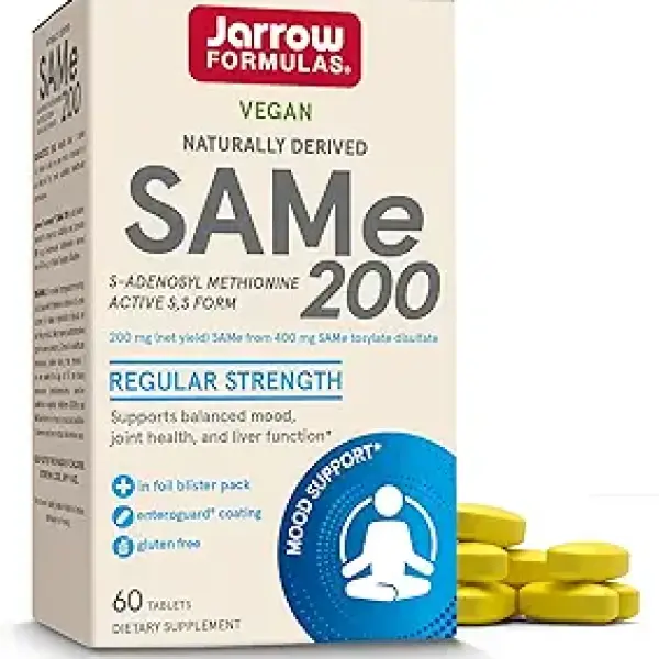 Jarrow Formulas Same 200 Mg Supports Joint Health Liver Function Brain Metabolism ...