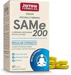 Jarrow Formulas Same 200 Mg Supports Joint Health Liver Function Brain Metabolism ...