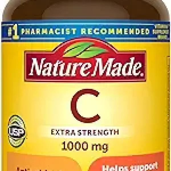 Nature Made Extra Strength Vitamin C 1000 mg Dietary Supplement for Immune ...