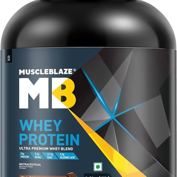 MuscleBlaze Whey Protein (4 kg / Rich Milk Chocolate)