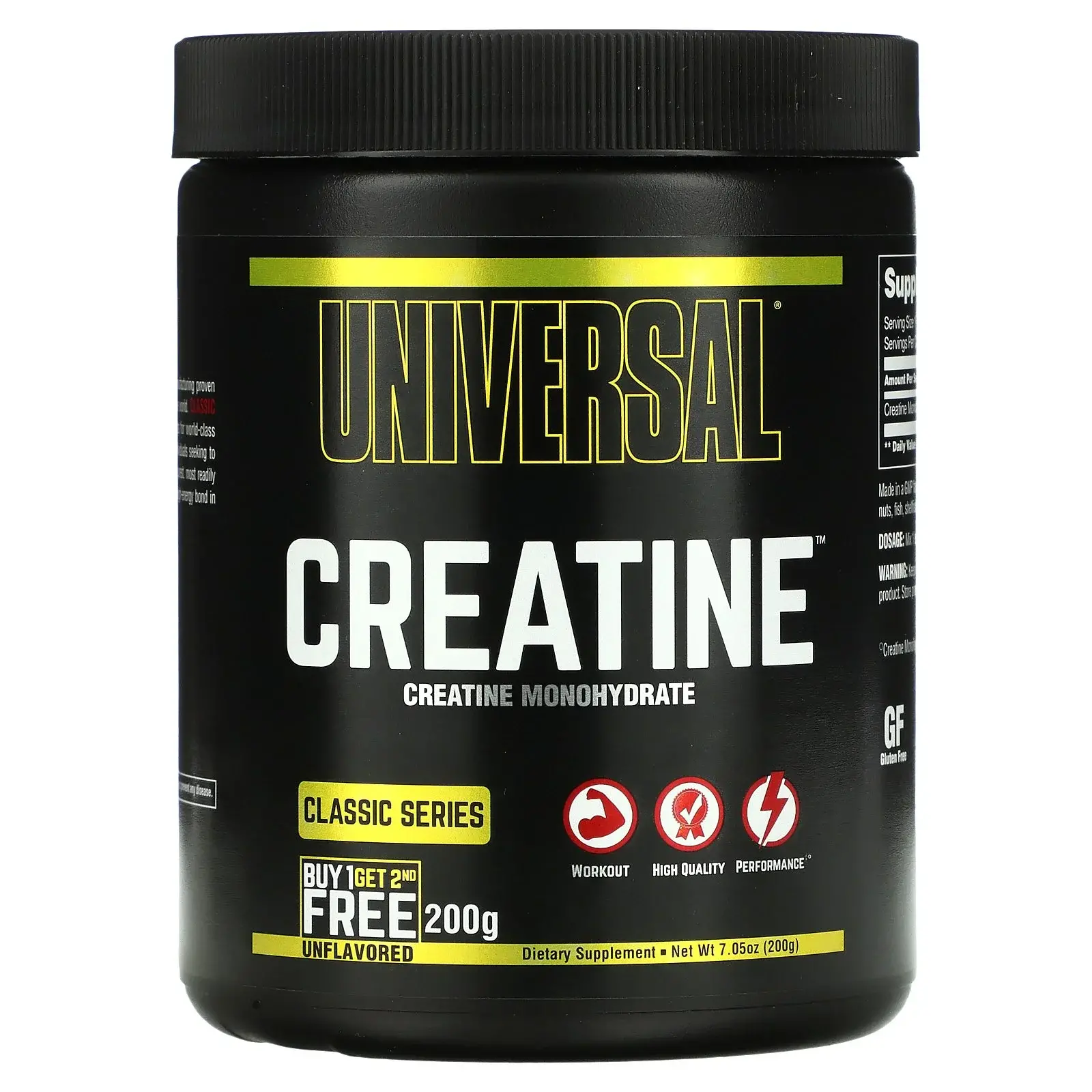 Universal Nutrition Creatine Powder - 2 Pack, 40 Servings