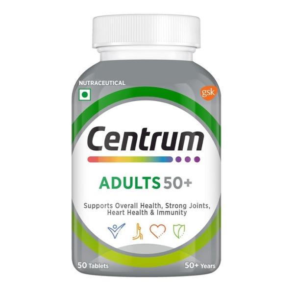 Centrum Select Essentials Complete Multivitamin & Mineral Supplement Adults 50+ ...