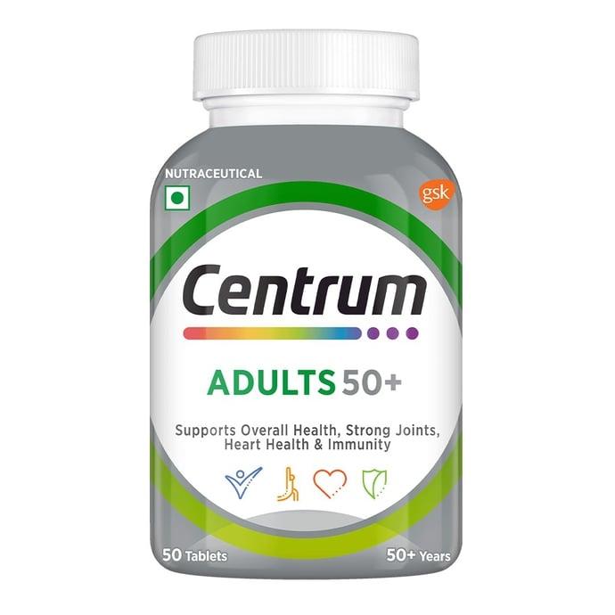 Centrum Select Essentials Complete Multivitamin & Mineral Supplement Adults 50+ ...