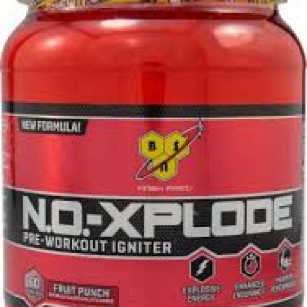 BSN N.O. Xplode Pre Workout 60 servings Fruit Punch