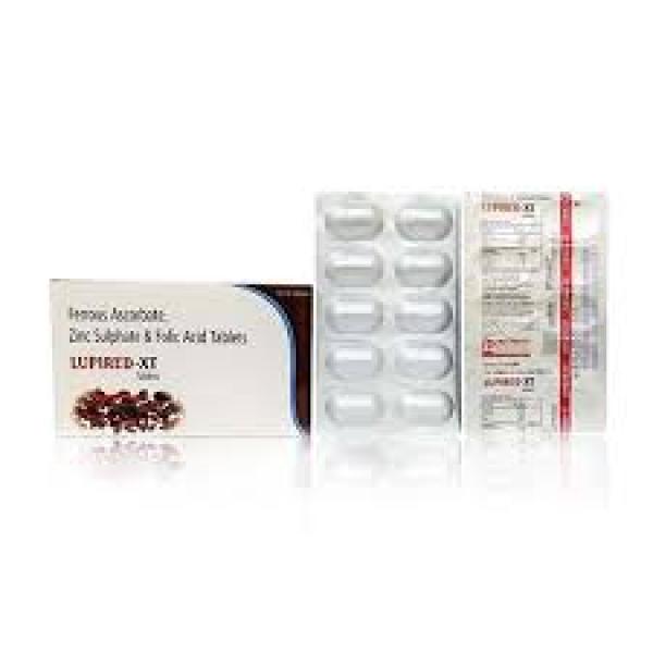 Ferrous Ascorbate Folic Acid And Zinc Sulphate Tablet