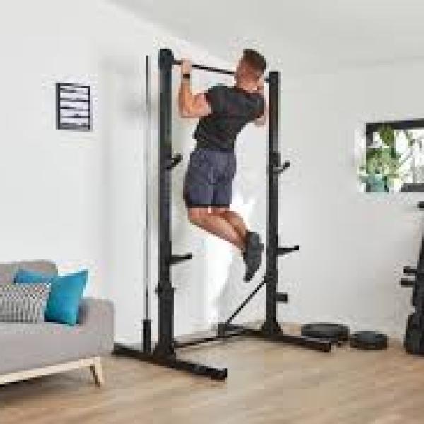 Fold-Down Weight Training Rack for Squats and Pull-Ups Black - One Size By ... 4.41574.4 out of 5 stars. 157 product reviews.