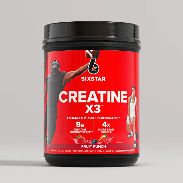 Six Star Creatine Powder Creatine X3 Creatine HCl + Creatine Monohydrate Powder